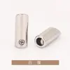 Fivela de Cordão para Calça de Liga Metálica Galvanizada Eletricamente Sino Metálico Cilíndrico Chanfrado Fivela de Cordão para Cauda de Roupa Acessórios de Vestuário Jinda