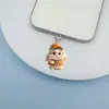 Tapón de Polvo para Teléfono de Acrílico con Dibujo de Gatito Caricatura Lindo 2D Transfronterizo Adecuado para Teléfonos Tipo-C y Apple