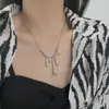 Collar de Lava Gota de Agua para Mujer, Cadena de Suéter Hip-Hop Minimalista Trendy Ins de Lujo Ligero de Verano, Accesorio de Chica Popular con Joyería de Alta Gama