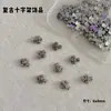 Acessórios de nail art em formato de cruz, populares online, estilo punk retrô, únicos, doces e descolados, estilo escuro, acessórios de unha usáveis