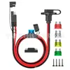 Cable Personalizado Sae a Terminal Tipo O Cable de Conexión de Fusible de Coche Sae Pieza de Tierra para Caja de Fusibles