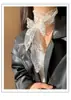Fita de Renda Amarrada Máscara de Olho de Seda Mãos Amarradas Venda para Flertar Lenço de Seda Blackout Sedoso Faixa de Cabelo Sexy Acessórios de Cabelo