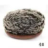 Atacado Hui Cai Fio de Pelo Sintético Fio de Pena Tricô Artesanal DIY Cachecol Crochê Boneca Fio Especial Fio de Pelo Sintético