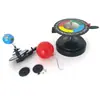 Modelo Elétrico Manual de Três Bolas do Sol, Terra e Lua; Sistema Solar e Globo Lunar; Ensino de Inglês para Ensino Fundamental e Médio sob o Novo Currículo
