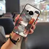 Adecuado para funda de teléfono móvil Xiaomi, estilo chino pintura de silicona a prueba de polvo con soporte, carcasa blanda, nueva personalidad madura, pareja creativa