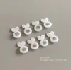 Tampões de Silicone para Orelha para Evitar que Brincos Caiam, Ferramenta Auxiliar Ultra-Ajustada para Fixar Brincos, Fechos para Brincos de Pino e Dispositivos de Elevação