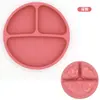 Plato de Silicona, Vajilla para Alimentación Infantil, Plato Redondo con Cara Sonriente, Plato para Suplementos Alimenticios de Bebé, Bol, Plato de Cena de Silicona