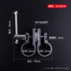 Guarda-chuva de Pesca Tianhao Conversor Universal Haste de Guarda-chuva Conector Multiângulo Trocador Peça Universal Acessórios para Guarda-chuva de Pesca