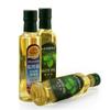 Garrafa de Plástico Redonda 500ml Tampa de Rosca Metálica 250ml Azeite de Oliva Óleo de Camélia Comestível Molho de Soja Vinagre Garrafa de Vinho Branco