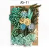 Bolsa de Materiales DIY Flor Seca Inmortal Tuanjian Marco de Fotos Pintura Tarjeta de Felicitación Tuanfan Ramo Pequeño Hecho a Mano Flor Real Bolsa de Flores en Relieve