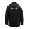 Abrigo de Seguridad Espesado Ropa de Seguridad Ropa de Invierno Alargado de Longitud Media Abrigo Reflectante Multifuncional Resistente al Frío Ropa de Trabajo para Ayuda en Desastres