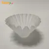 /Estilo do Pedido Papel de Filtro em Forma de Flor Ondulada Forma de Copo de Bolo Forma de Tigela Papel de Filtro para Café Coado Filtro de Papel Bolsa Filtro Copo Filtro
