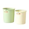Bote de Basura Doméstico de Gran Capacidad con Aro de Presión para Cocina, Sala de Estar, Baño, Dormitorio, Dormitorio, Baño, Oficina