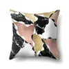 Funda de almohada de poliéster Decoración de coche Funda de almohada impresa para el hogar Funda de cojín de cintura Cojín de coche Funda de cojín de mesita de noche QTA37