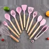 Ventas Directas de Fábrica, Superventas Transfronterizas, Ultra-Rápido, Afilado, Antiadherente Cuchillo de Chef, Resistente a Altas Temperaturas Set de 25 Utensilios de Cocina de Silicona