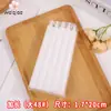10 Piezas/Paquete Velas Rojas y Blancas Iluminación de Emergencia para el Hogar Velas para Apagones Velas Cilíndricas de Palo Largo Estándar Duraderas para Comida Occidental