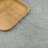 Aguja de Soldadura en Forma de U de Cobre Puro Pasador Pequeño DIY Estilo Antiguo Pasador para Peinado Dinastía Han Pasador de Conservación de Color por Electroforesis Pasador Envuelto en Flores