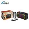 Sing-e ZQS-L17 Microfone Áudio Microfone Integrado Sem Fio Bluetooth K-song Alto-falante Infantil Casa KTV