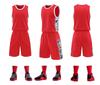 Uniforme de Equipo de Entrenamiento para Juegos de Estudiantes Universitarios de Verano al por Mayor Rápido Hecho a Medida Traje de Uniforme de Baloncesto Chaleco Jersey para Hombres y Mujeres Transfronterizo