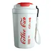 Taza de Café Octagonal de Aspecto Elegante para Coche Portátil con Cuerda Taza de Agua Acompañante Termo de Acero Inoxidable 316 Logo de Regalo