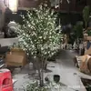 Árbol Falso de Flor de Begonia Grande Planta Verde Decoración Árbol de Simulación Decoración para Sala de Estar Interior Adornos Paisaje de Piso Árbol de Flor de Begonia