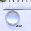 Patch de Vidro Hemisférico DIY Ímã de Geladeira Transparente Pedra da Luz da Lua Bola de Vários Tamanhos Patch Fabricante Atacado