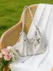 Bolsa Tote Estilo Coreano Retrô Artístico de Bolinhas Estilo College para Mulheres 2026 Nova Moda Versátil de Grande Capacidade Bolsa de Ombro