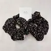 Goma para el pelo con lazo y estampado de leopardo retro para mujer, estilo coreano, ligera y esponjosa, versátil para el uso diario, liga para el pelo, accesorio para el pelo