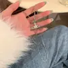 Cadena de Suéter con Colgante de Planeta Perla Saturno y Borla para Mujer Otoño e Invierno, Cadena Larga Única de Alto Nivel para Suéter