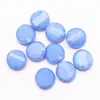 Nuevas cuentas botón de jade de porcelana 14MM lingote cuentas de cristal tallado múltiple accesorios para joyería DIY