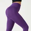 Calça Yoga Peach Butt Europeia e Americana Sem Costura para Mulheres, Legging Fitness de Cintura Alta Levanta Bumbum Outono e Inverno, Collant Esportivo de Alta Elasticidade