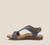 Wish Comercio Exterior Nuevo en Stock Amazon Transfronterizo 43 Talla Grande Plataforma Cuña Zapatos de Mujer Sandalias con Hebilla de Velcro para Mujer