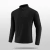 Recomendação Principal Outono/Inverno Veludo Super Elástico de Algodão Integrado Lã Fleece Gola Alta Quente Hoodie Masculino