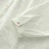 Camisa de Manga Larga Versátil de Algodón Puro, Suelta, Casual, Artística y Fresca, para Primavera y Otoño 2026, Camisa Base Bordada, Chaqueta