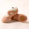 Zapatos de Baile para Niños, Zapatos de Garra de Gato, Zapatos de Práctica de Baile de Tela Elástica de Suela Blanda, Zapatos de Gimnasia, Zapatos de Baile de Ballet para Mujeres