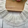 Ribete de Encaje de Borde de Diente de Perro en Frescos Colores Pastel, Ropa Hecha a Mano para Manualidades, Ropa Infantil, Accesorios de Encaje para Decoración de Uniformes