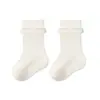 Calcetines para Bebé Verano Estilo Delgado Algodón Grado A para Recién Nacido Calcetines de Malla Holgada Sin Costuras Calcetines de Color Sólido para Niños Temporada de Verano