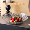 Luxo Leve Estilo Francês Vintage High-End Bandeja de Frutas para Mesa de Centro da Sala de Estar, Prato de Exibição para Frutas Secas e Lanches, Bandeja de Decoração de Casa High-End