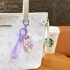 Llavero Creativo Nuevo Estilo Gominola de Frijol Crema Helado Colgante Lindo para Bolsa Llavero de Coche Máquina de Garra Regalo Venta al por Mayor