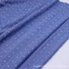 Tela de Mezclilla Lavada Perforada Rayada Material para Ropa Traje de Mezclilla Pantalones de Mezclilla Ropa para Niños Ropa para Mujeres Tela