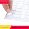 Spot redondo sem costura cola removível casamento balão decoração cola cola transparente mão fixa acrílico dupla face adesivo