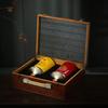Botella de Vino de Cerámica Jingdezhen 0.5kg /500Ml Tendencia Nacional Estilo Antiguo Botella de Vino en Blanco Caja de Regalo Sellada Se Puede Personalizar