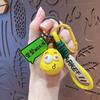 Criativo cartoon fruta caqui chaveiro casal feminino Funny Car saco chaveiro pingente pequeno presente atacado