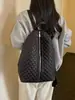 Mochila de gran capacidad casual de alta gama transfronteriza, nueva moda otoño 2026 mochila de viaje para el trabajo con estampado de diamantes