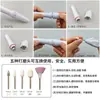 Grinder Eléctrico para Manicura Transfronterizo Mini Pluma de Manicura Pulidor de Uñas Entrega 5 Cabezales Pulidores de Uñas Pulidor de Uñas al por Mayor