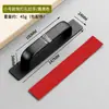 Manija de Aleación de Aluminio Sin Taladro para Puertas Correderas de Vidrio, Ventanas, Cajones, Armarios, Puertas Deslizantes, Instalación Expuesta, Manija de Puerta Adhesiva para Baño