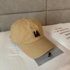 Chapéu de Sol Coreano Soft Top la Boné de Beisebol Feminino Ajustável Pequeno Padrão Dodgers Simples Casal ny Cap Masculino Moderno