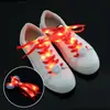 Siete generaciones de luces LED cordones luminosos baile hip-hop carrera nocturna zapatos parpadeantes cuerda cordones de zapatos luminosos de nailon outlet de fábrica