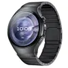 Adecuado para Huawei Watch 5, correa de metal de titanio con una interfaz especial de ajuste a presión sin costuras de liberación rápida y un cierre magnético
