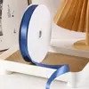 Cinta Azul Niebla Encriptada Lazo de Cinta Decoración de Flores Frescas de Fábrica de Cinta Jacquard Cinta de Poliéster Al por Mayor